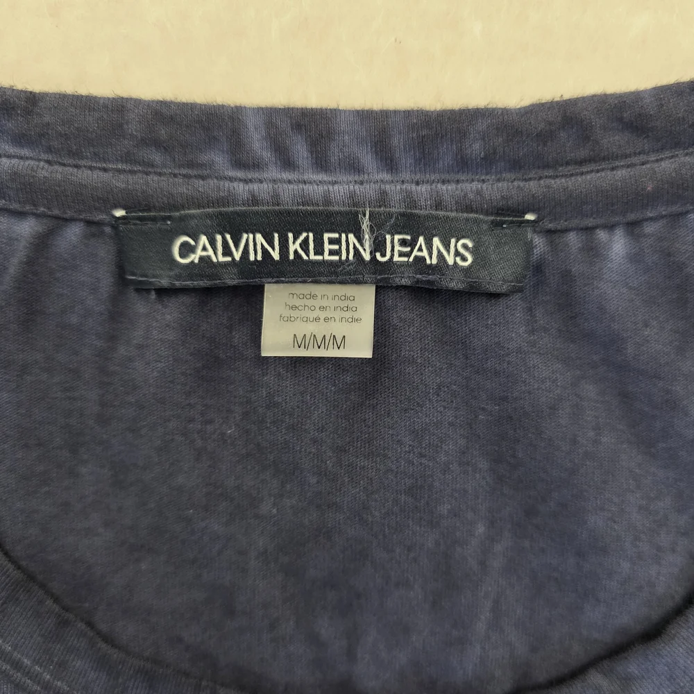 Calvin Klein T-Shirt Cotton Dress Navy M - Picture 4 of 6